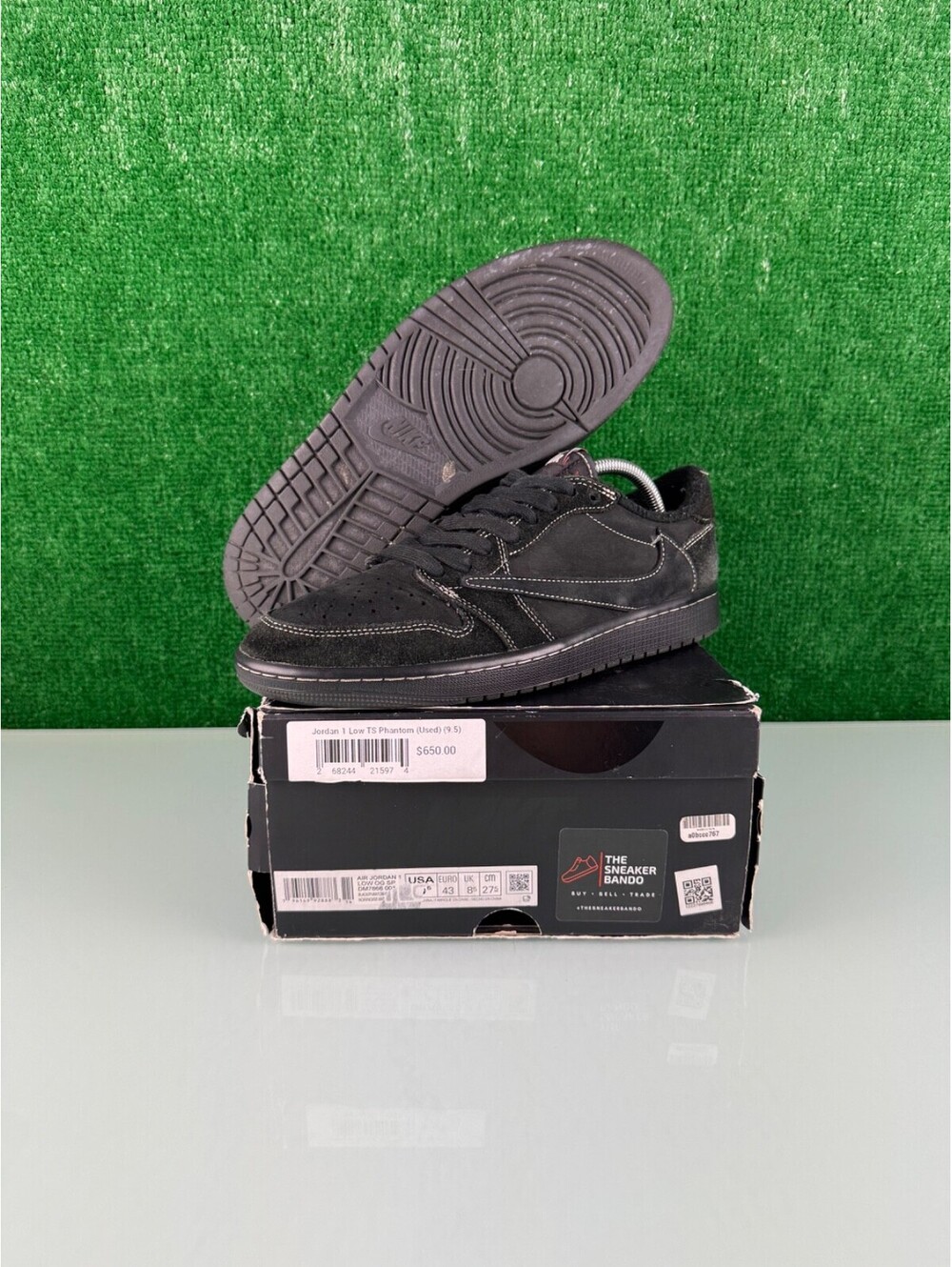 Size 9.5 - Jordan 1 Retro Low OG SP x Travis Scott Phantom